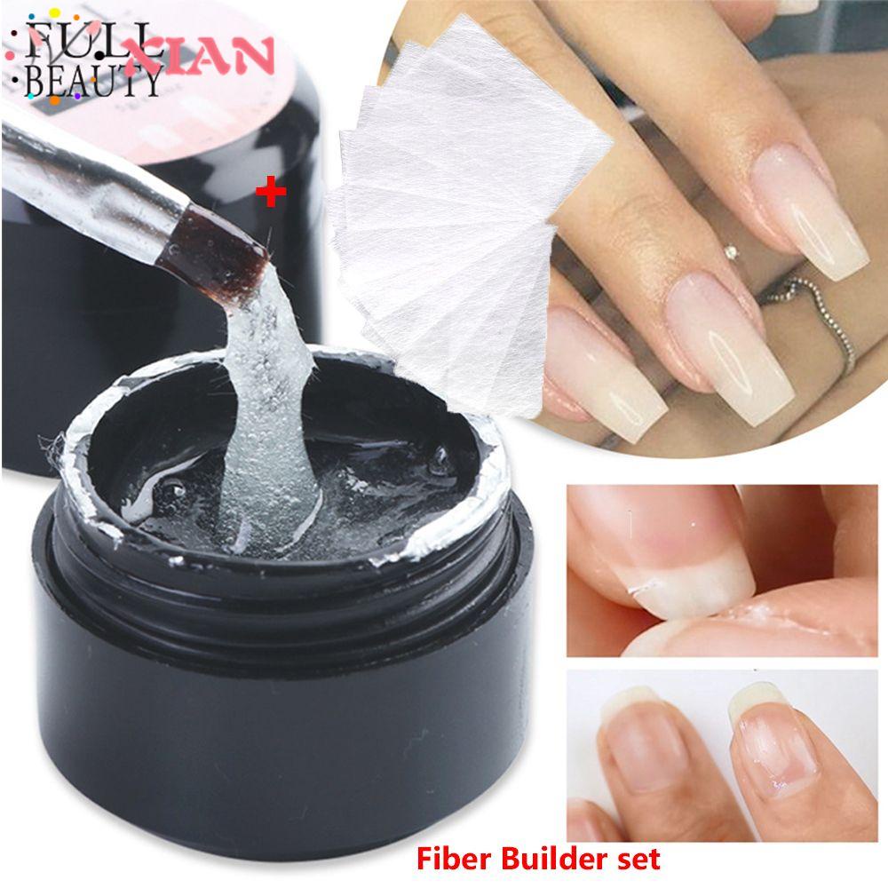 Sợi Thủy Tinh XIANTIN Nối Dài Móng Tay Sợi Không Dệt