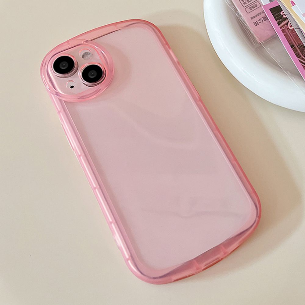 Ốp Điện Thoại TPU Mềm Trong Suốt Màu Trơn Chống Trượt Cho IPhone 11 14 13 12 Pro Max XS XR 7 8 Plus