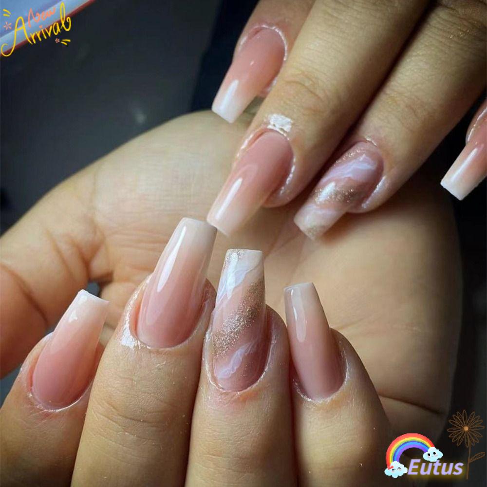 Bộ 24 Móng Tay Giả Che Phủ Toàn Diện DIY