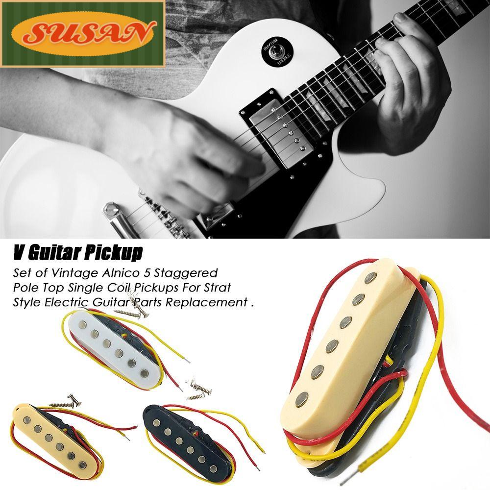 Phụ Kiện Pickup Cổ Giữa Đàn Guitar ST Beige