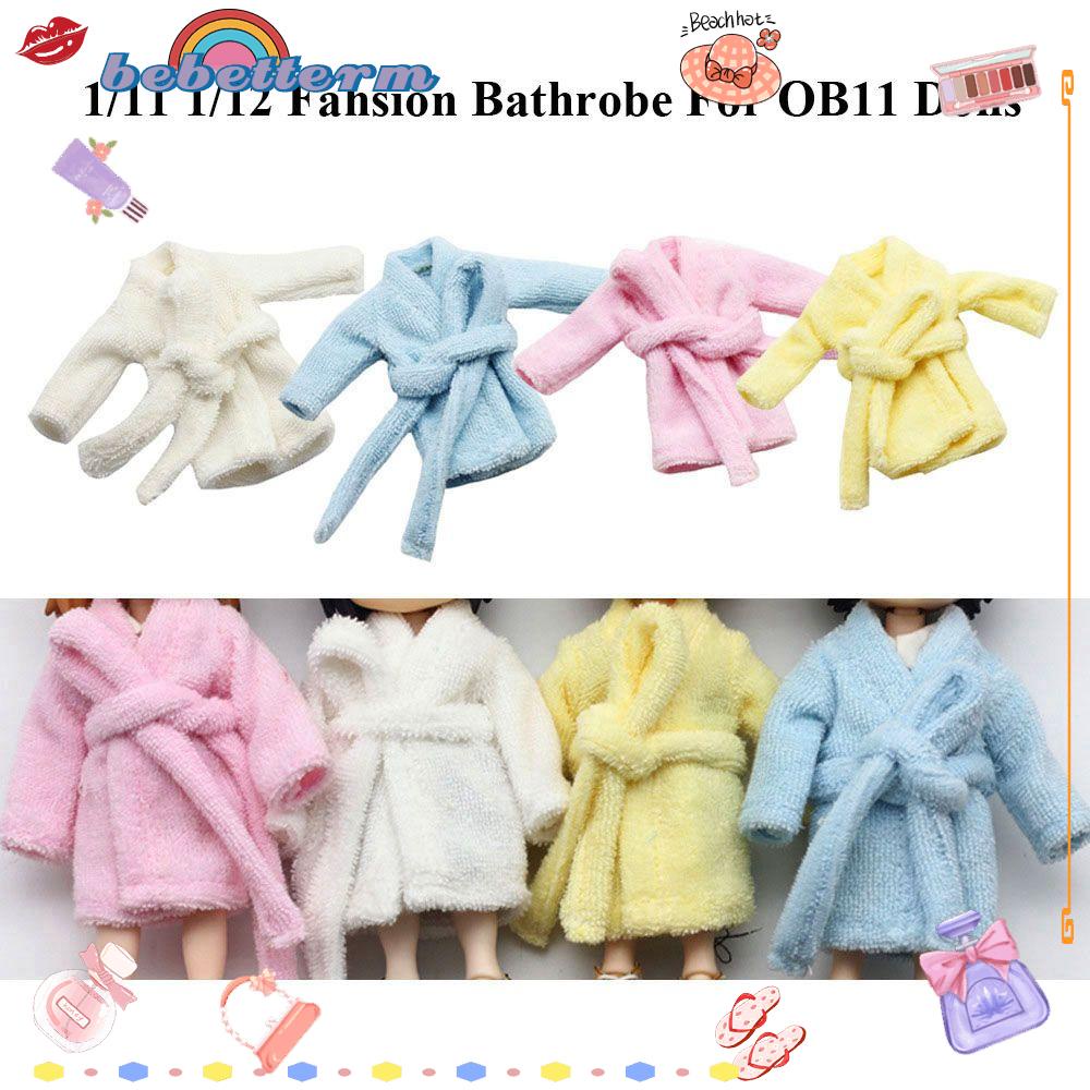 Áo Choàng Tắm Nhiều Màu Sắc Dành Cho Búp Bê Tỷ Lệ 1 / 12 Ob11