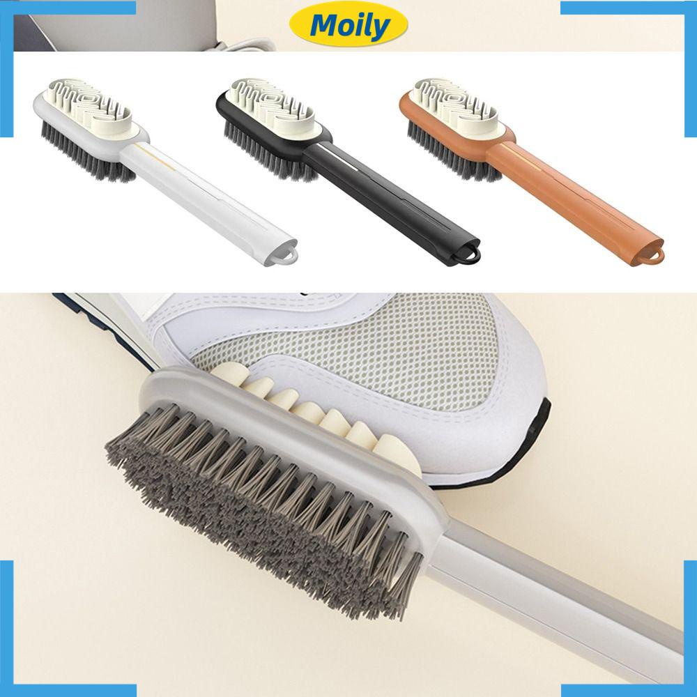 Bàn Chải Chà Giày Hai Mặt Bằng Cao Su Mềm Tiện Lợi