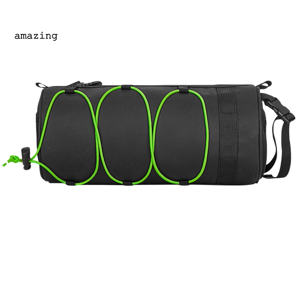 [AM] Túi Giả Da Có Dây Khóa Kéo Trước Xe Đạp Leo Núi