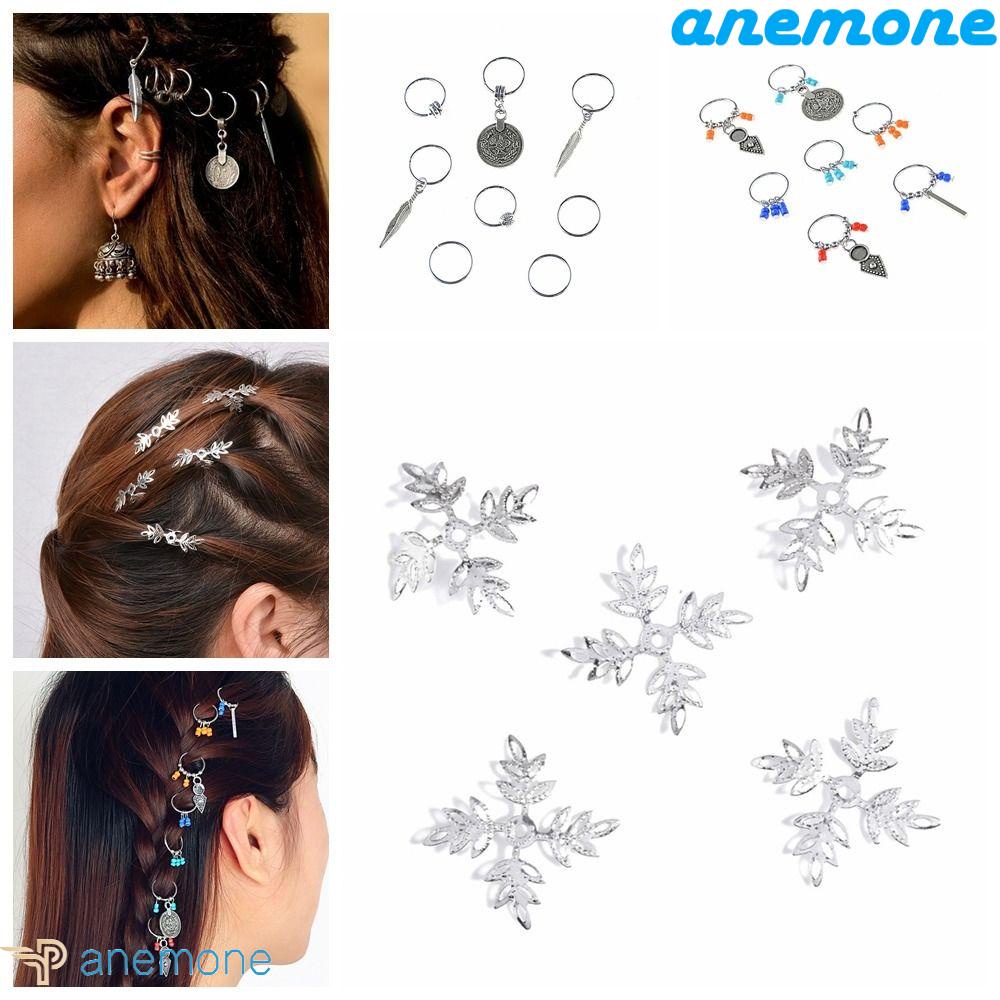 Set 5-8 Dây Cột Tóc Co Giãn Tốt Dành Cho Nữ|Phụ Kiện Trang Trí Tóc Hình Đuôi Công Nhiều Màu Sắc Dành Cho Nữ