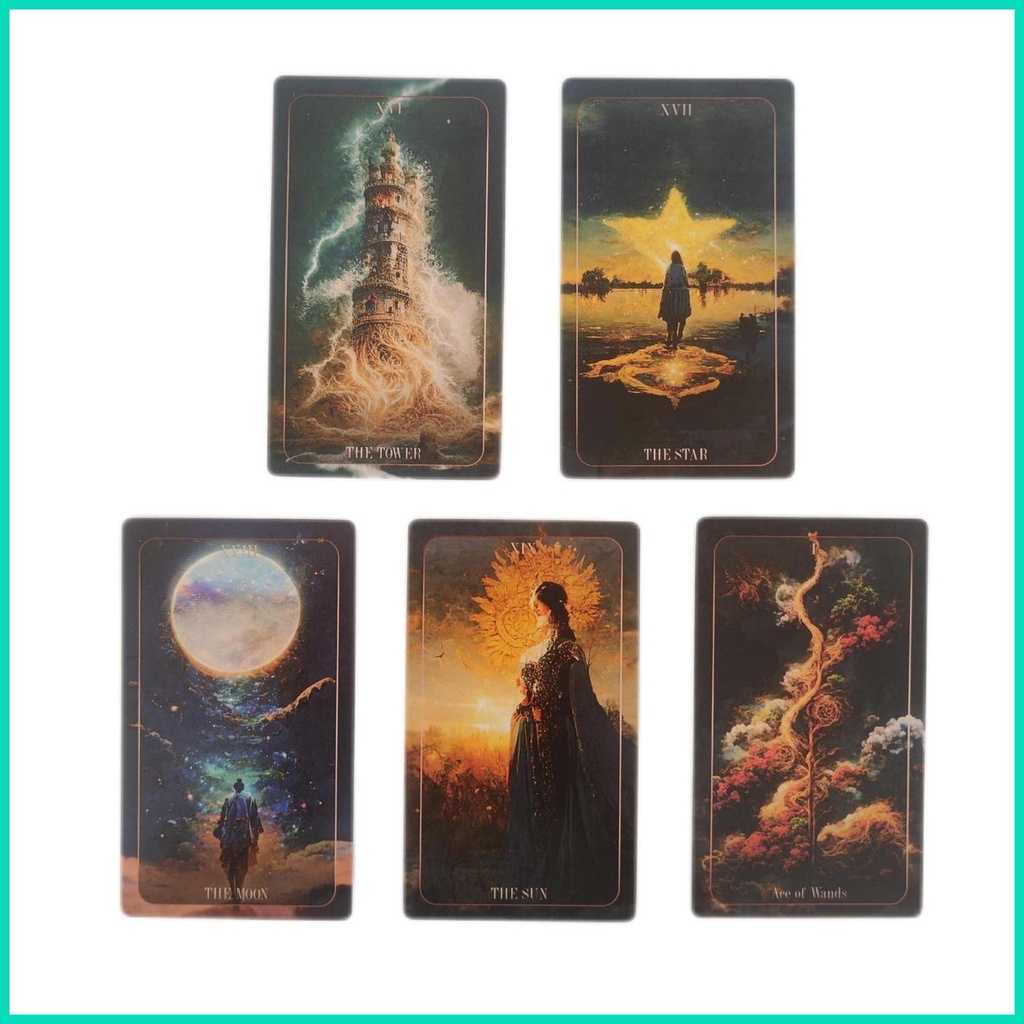 Bộ Bài Tarot Tiếng Anh Fate Divination Oracle