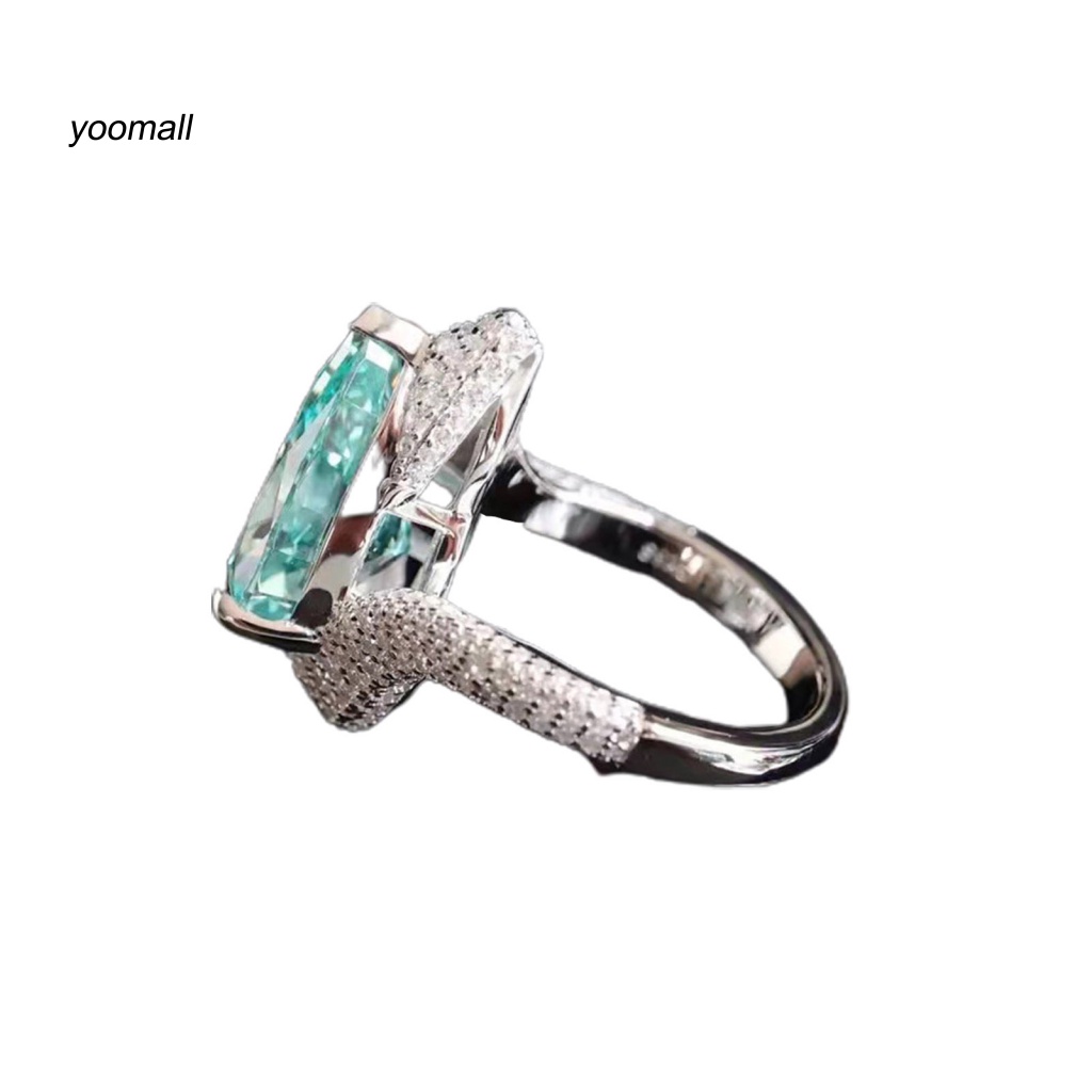 Nhẫn Mở Hình Quả Lê Tinh Tế Thời Trang Unisex