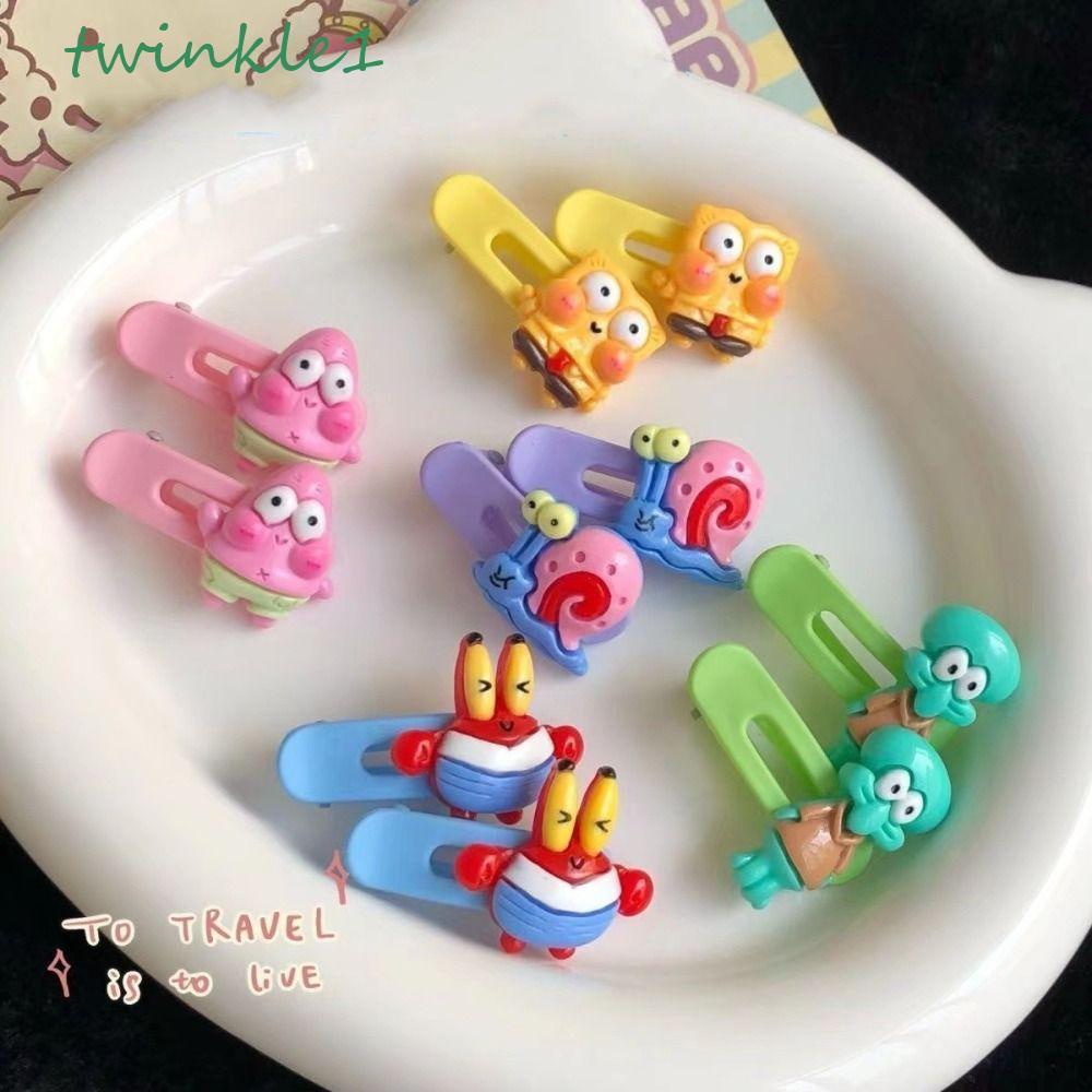 Kẹp Tóc Đính Ngôi Sao Bọt Biển Lấp Lánh Dễ Thương Cho Nữ