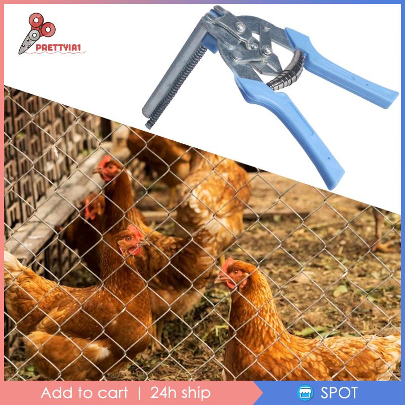 [Prettyia1] Kìm Kẹp Dây Cho Lồng Thú Cưng / Thỏ / Gà