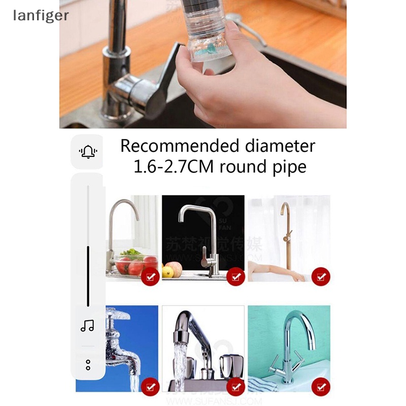 Lanf Đầu Lọc Vòi Lọc Nước Than Hoạt Tính 5 Lớp Cho Nhà Bếp Phòng Tắm EN