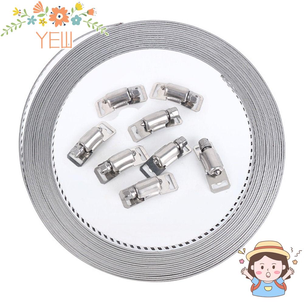 Kẹp Ống Dẫn Nước Cắt Lớn Bằng Thép Không Gỉ 304 Tiện Dụng