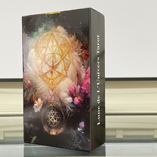 12x7cm Bộ bài tiếng Anh đẹp Tarot Bộ bài bói toán Rune chất lượng cao Nhà tiên tri với Sách hướng dẫn bằng giấy Taro
