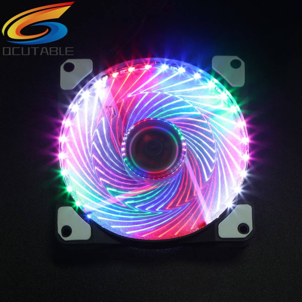 Quạt TảN NhiệT ĐèN LED 33 BóNg 120mm Cho MáY TíNh