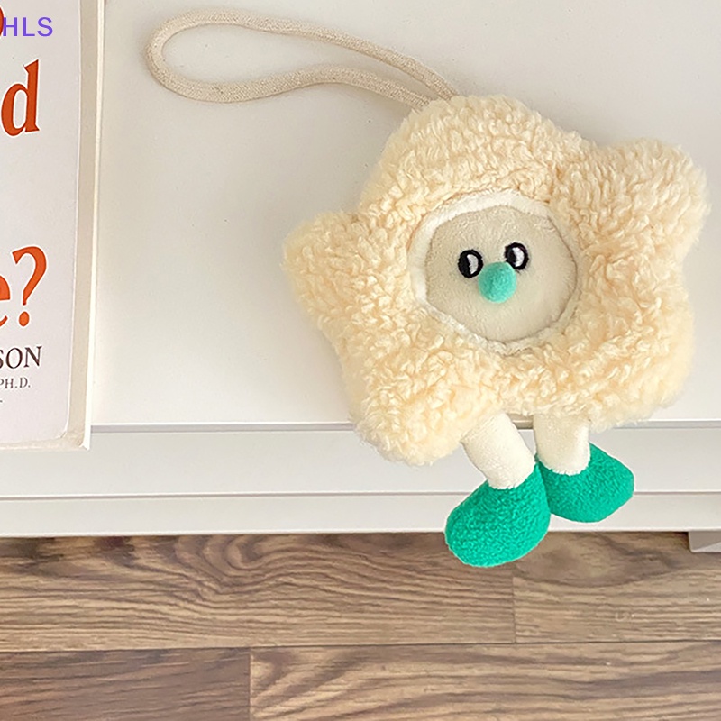 Móc Khóa Hình Búp Bê Nhồi Bông Mềm Mại Đáng Yêu