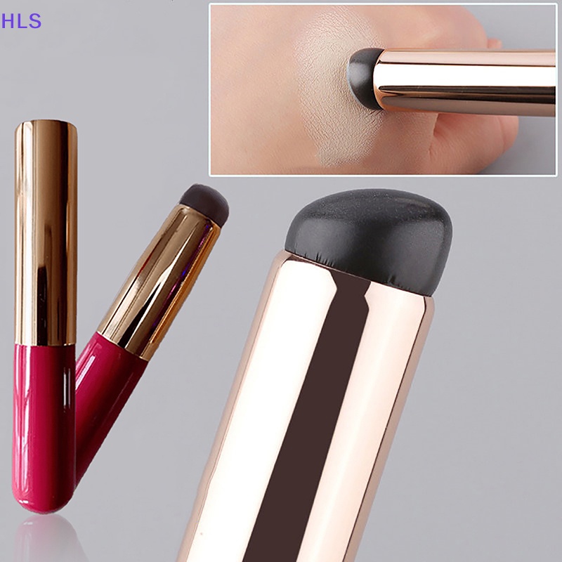 Cọ Trang Điểm Môi Đầu Tròn Bằng Silicon Mềm Tiện Dụng