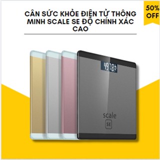 Cân sức khỏe điện tử thông minh Scale SE độ chính xác cao cân sức khoẻ gia