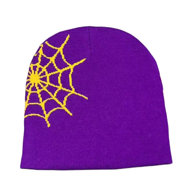 Mũ Beanie Dệt Kim Thủ Công In Chữ Thời Trang Mùa Đông