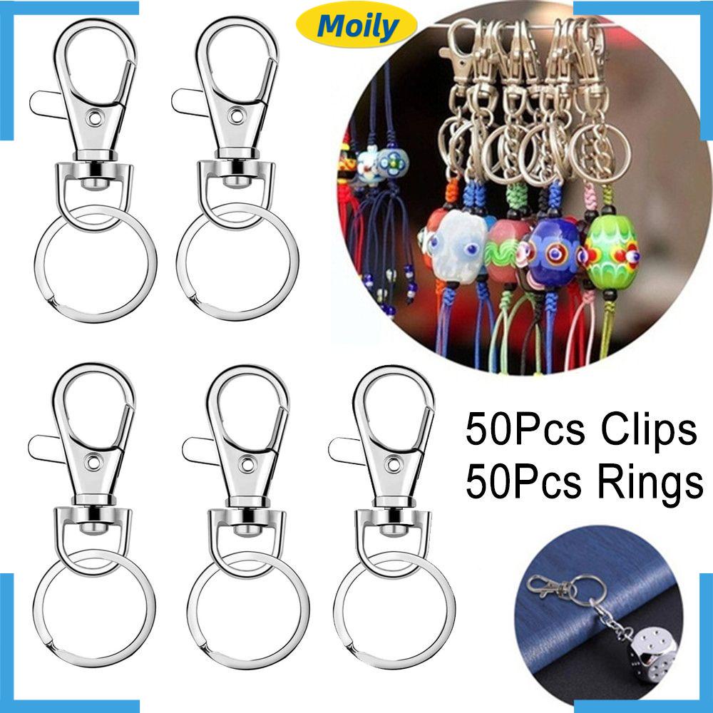 MOILYVN Set 50 Móc Khóa Tôm Hùm Dùng Làm Đồ Thủ Công