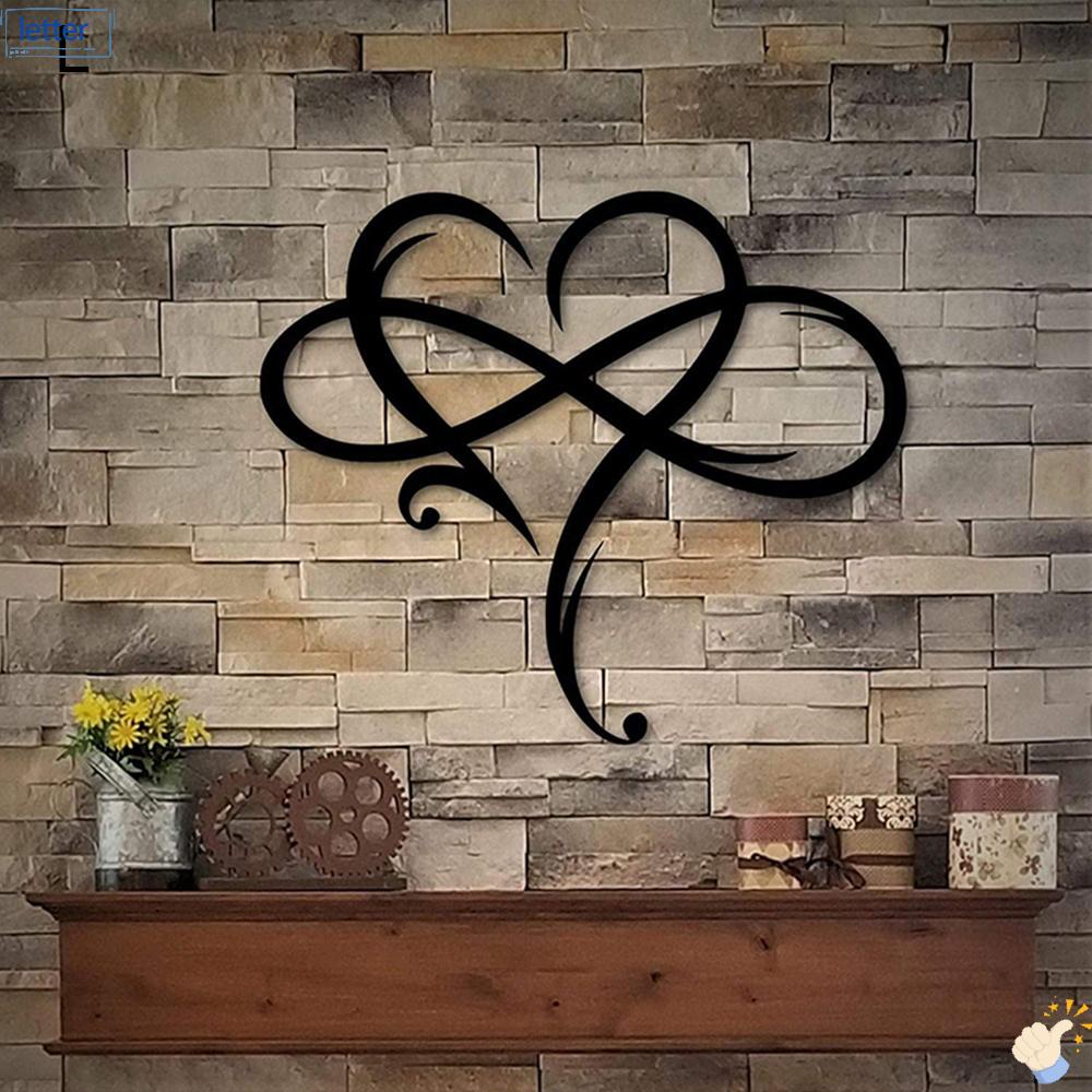 LET Trái Tim Vô Cực Bằng Kim Loại Trang Trí Tiệc Cưới