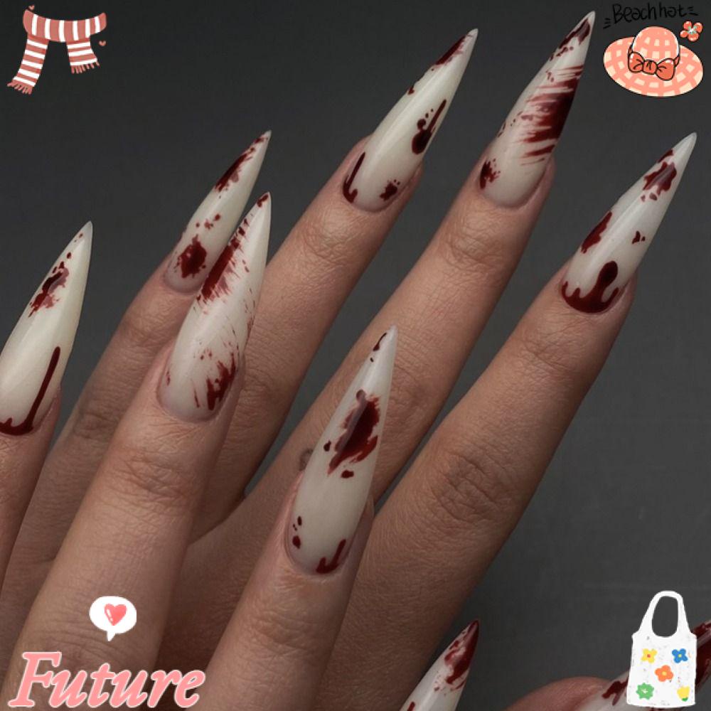 Móng Tay Giả Dáng Dài Thời Trang Có Thể Tháo Rời Cho Nữ