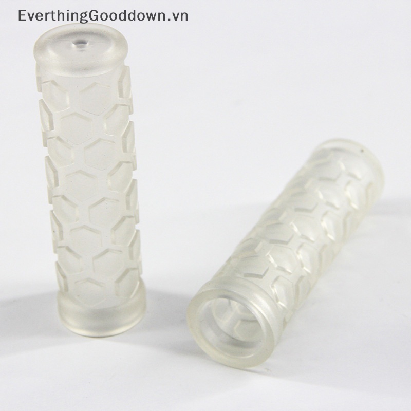 1 Cặp Vỏ Bọc Tay Lái Xe Đạp Leo Núi Bằng Cao Su Chống Trượt Có Thể Gấp Gọn