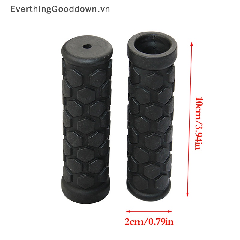 1 Cặp Vỏ Bọc Tay Lái Xe Đạp Leo Núi Bằng Cao Su Chống Trượt Có Thể Gấp Gọn