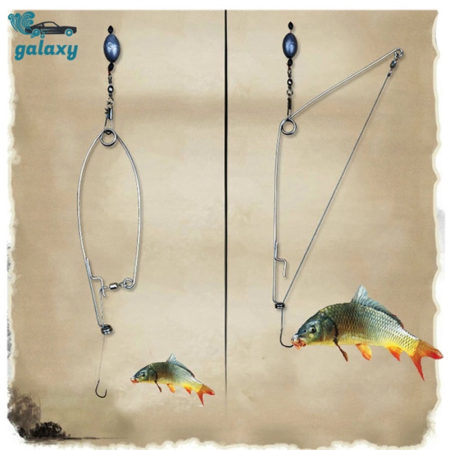 Galaxy Bộ 10 Dụng Cụ Kích Hoạt Lưỡi Câu Tự Động Bằng Thép Không Gỉ