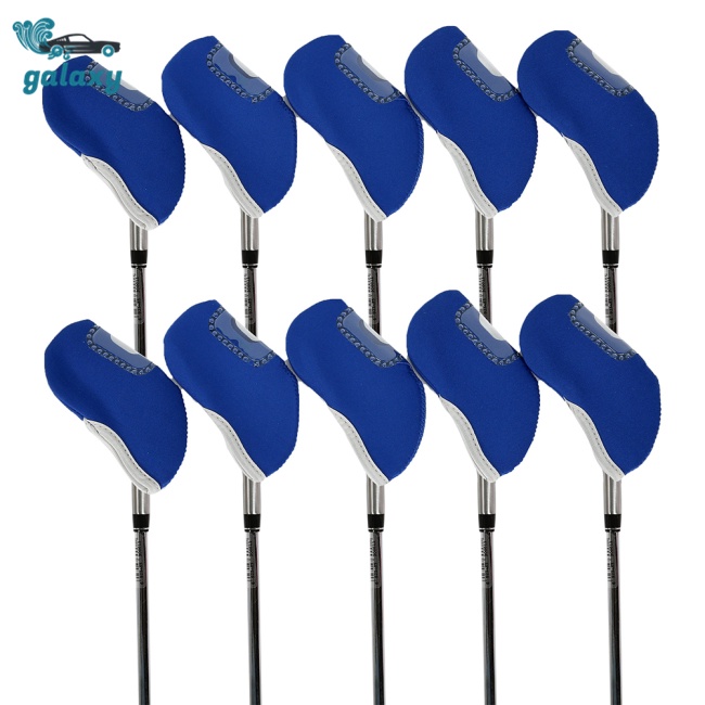 Galaxy Set 10 Vỏ Bọc Đầu Gậy Đánh Golf Nhiều Màu