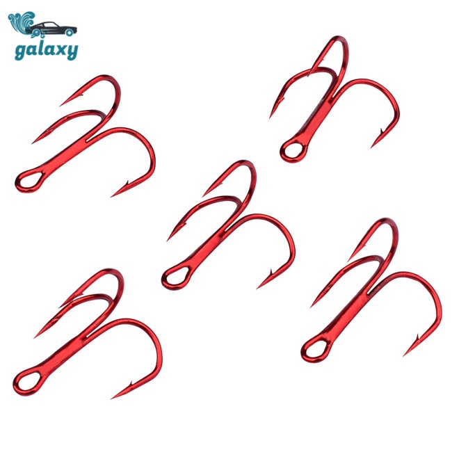 Galaxy Set 50 Lưỡi Câu Cá Bằng Thép Carbon Chất Lượng Cao #2 #4 #6 #8 #Set 10 Phụ Kiện Câu Cá Chuyên Dụng Chất Lượng Cao