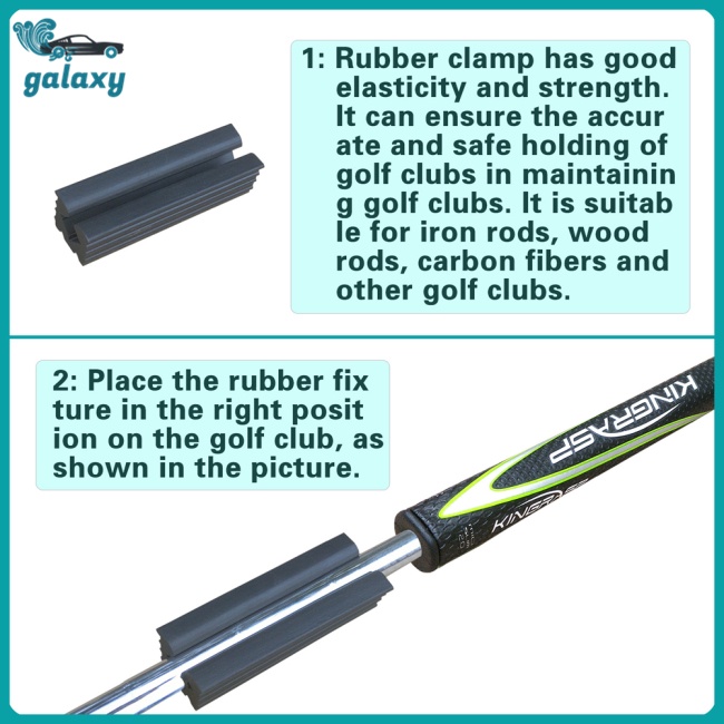 Galaxy Kẹp Cao Su Đàn Hồi Tốt Dùng Sửa Chữa Gậy Đánh Golf Chuyên Nghiệp