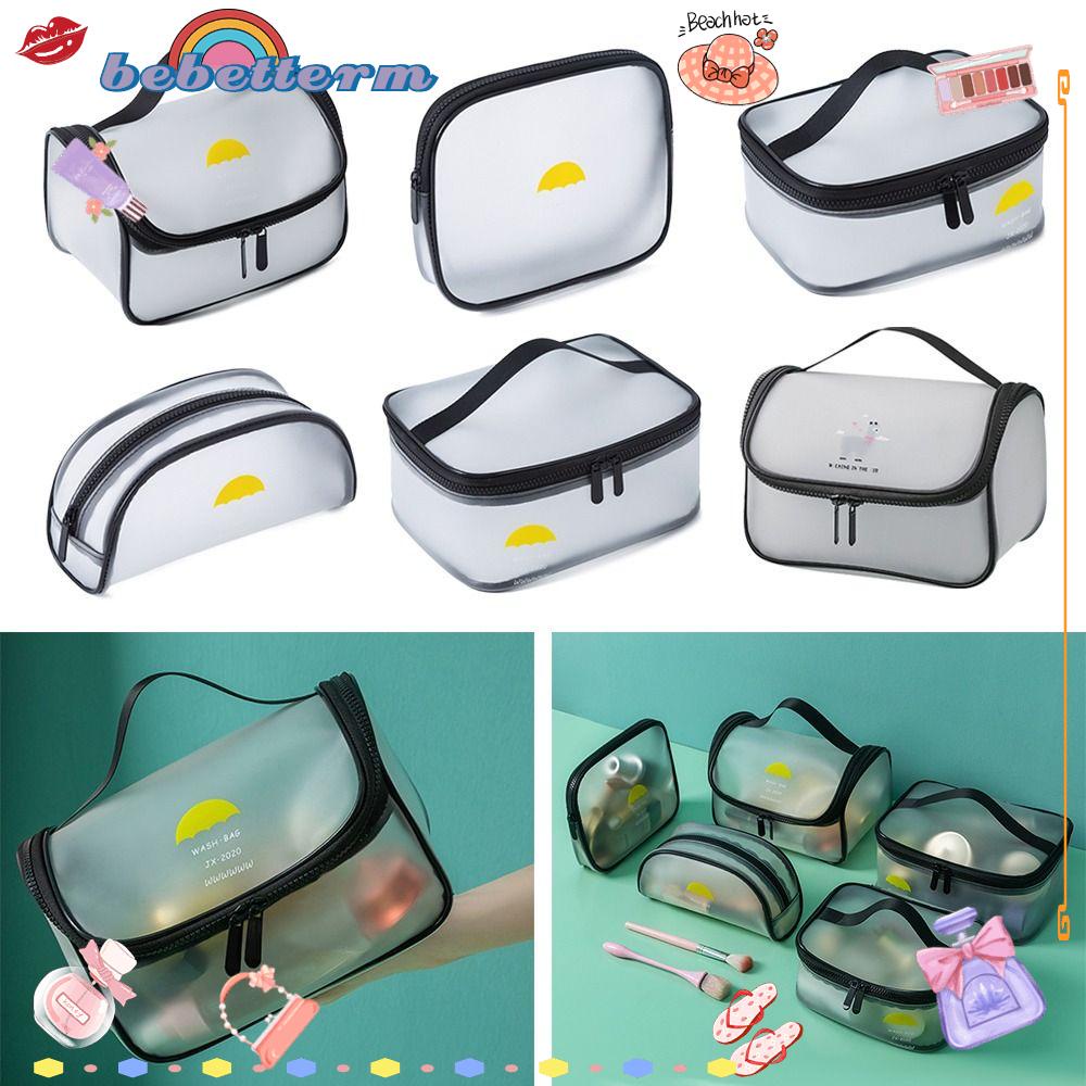 BEBETTERM Túi Đựng Mỹ Phẩm Cỡ Lớn Có Khóa Kéo Đa Năng Thời Trang