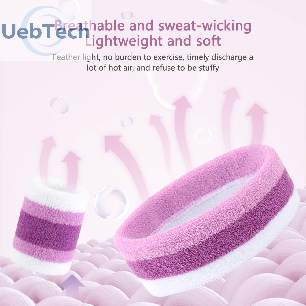 Set 3 Băng Đô Cài Tóc Chống Trượt Nhiều Màu Sắc