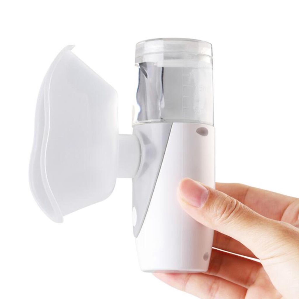 Máy Phun Sương Cầm Tay Nhỏ Gọn Màu Xanh Dương Có Thể Sạc Lại Cho Xe Hơi