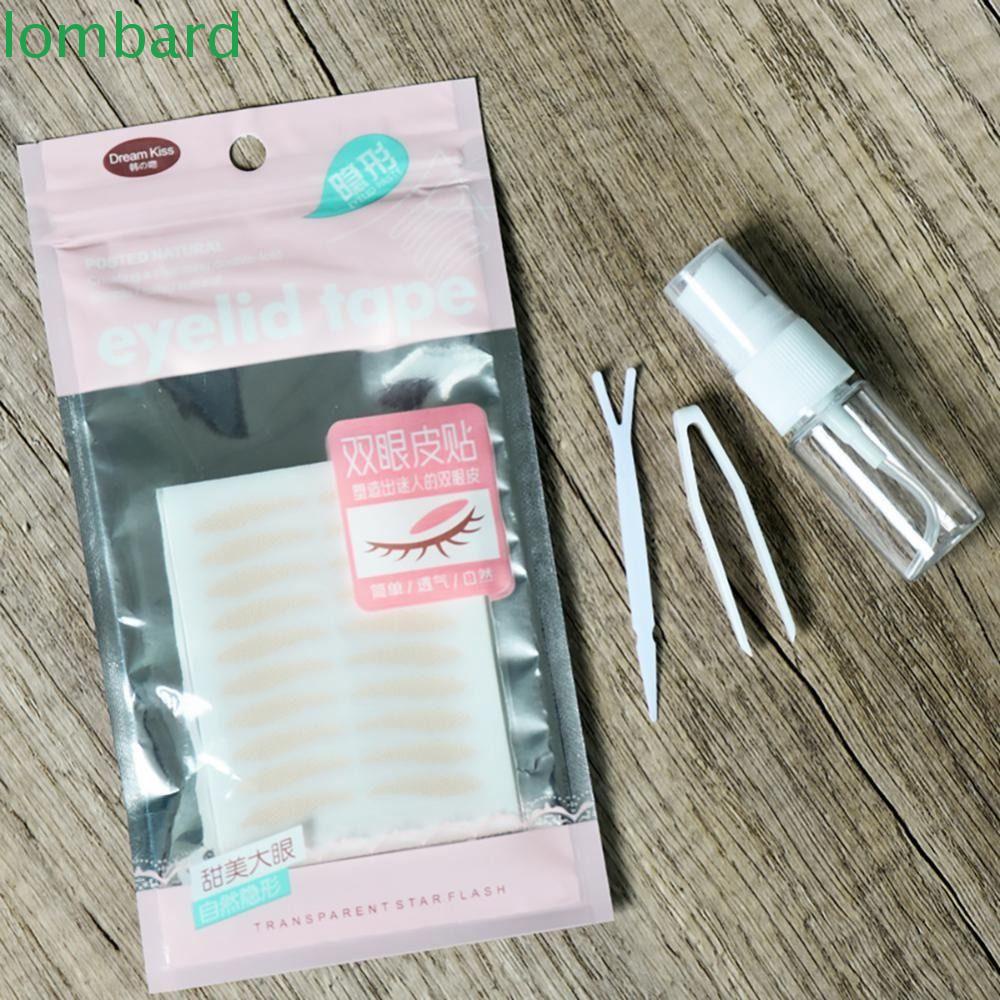 Bộ 200 Cặp Miếng Dán Kích Mí 12 Hình Dạng Dạng Lưới Thoáng Khí