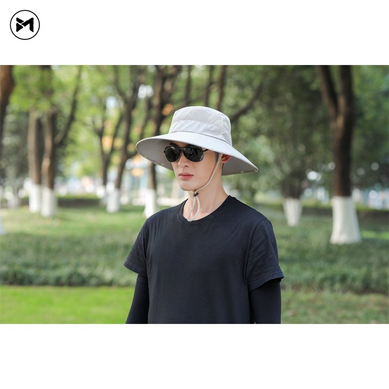 Nón Vành Chống Nắng Có Lưới Tiện Dụng Cho Nam