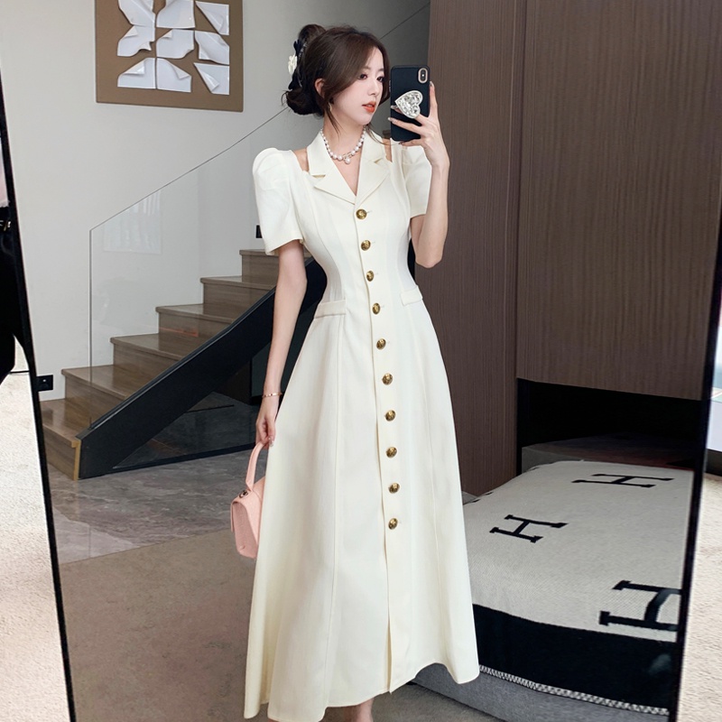 Ảnh Thật + Hàng Có Sẵn Đầm Phù Hợp Với Mùa Hè Dòng Royal Sister Cao Cấp Kiểu Pháp