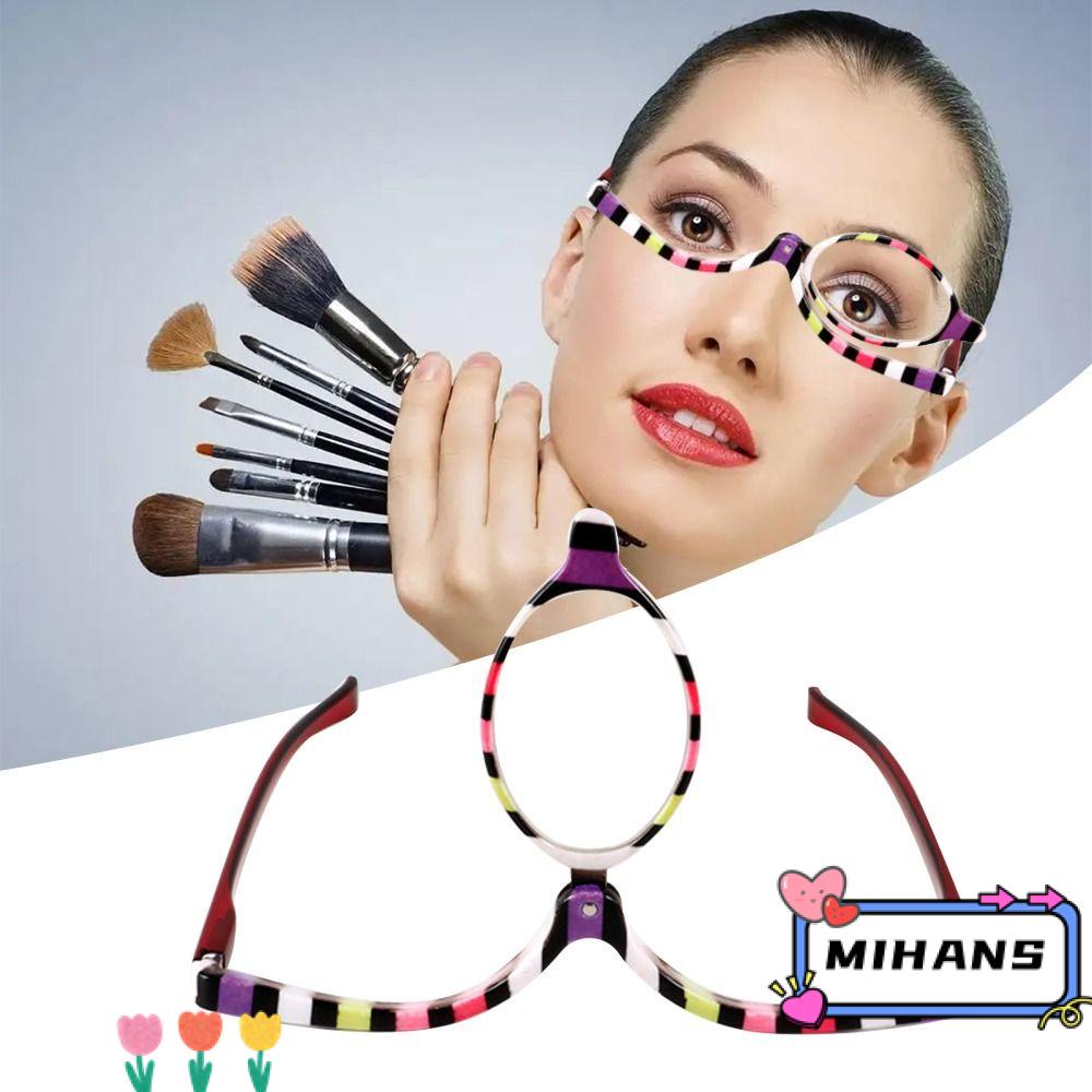 MIH Kính Đọc Sách Trang Điểm Gấp Được + 1.50 ~ + 4.0 Diopter + Kính Lúp 1.50 ~ + 4.0