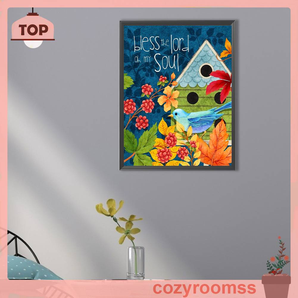 Tranh Đính Đá Kim Cương Toàn Bộ 5D DIY Hình Vẽ Thiên Nhiên