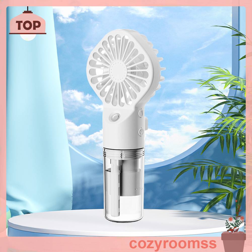 Quạt Phun Sương Làm Mát Để Bàn 4 Tốc Độ Nhỏ Gọn Dành Cho Gia Đình / Văn Phòng / Dorm