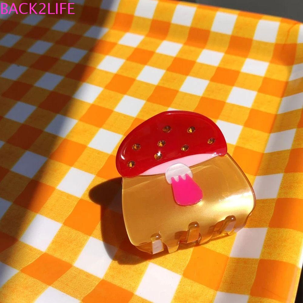 BACK2LIFE Kẹp Tóc Mỏ Vịt Hình Hoa / Ngôi Sao / Rắn / Đám Mây Kiểu Hàn Quốc Dễ Thương Cho Bạn Gái