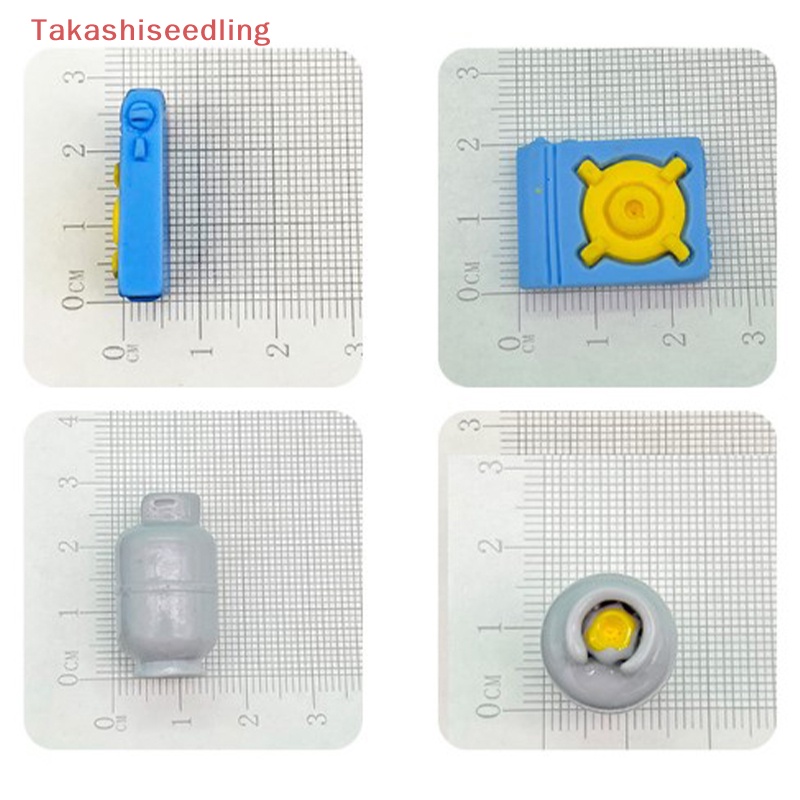 (Takashiseedling) Mô Hình Bình gas Mini Trang Trí Nhà Búp Bê