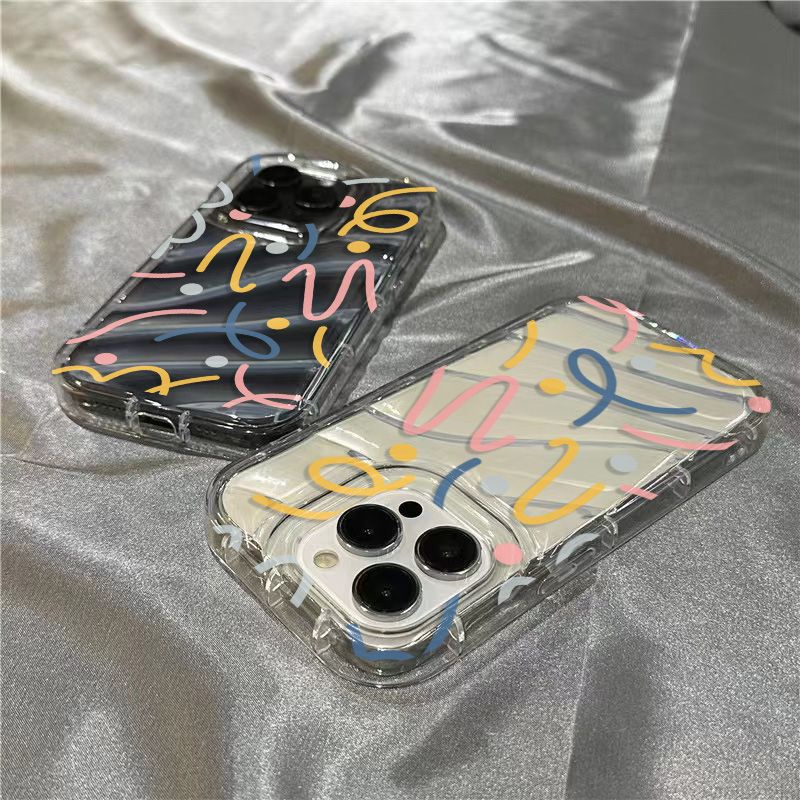 Ốp Điện Thoại Dẻo Trong Suốt Họa Tiết Hoạt Hình Oigh Dễ Thương Cho Apple 8 Line / 1312 iPhone14promaxsins11 7 plus / xr