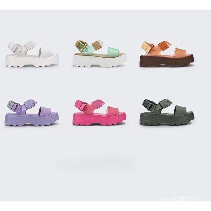 Melissa thick bottom sandals