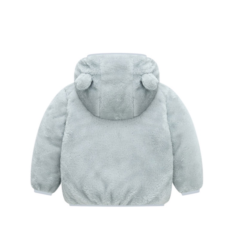 Áo Khoác cotton Lót Nhung Giữ Ấm Thời Trang Thu Đông Phong Cách Hàn Quốc Cho Mẹ Và Bé