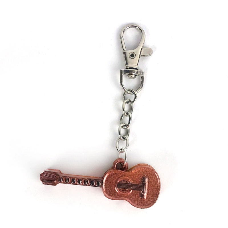 Khuôn Silicone Làm Móc Khóa Hình Đàn Violin