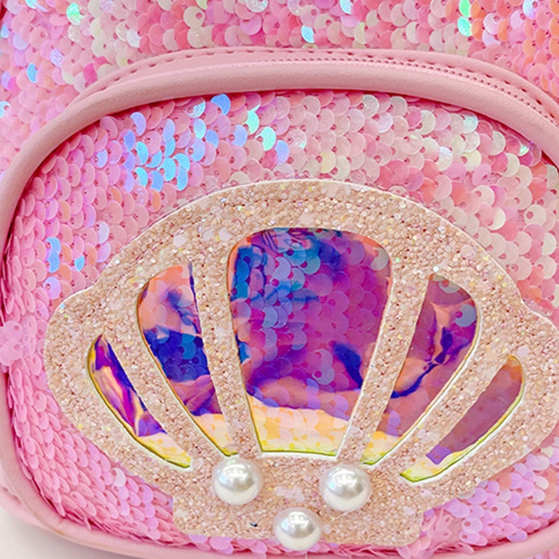 Ba Lô Đi Học / Du Lịch Đính Kim Sa Dễ Thương Xinh Xắn Dành Cho Bé Trai Và Bé Gái