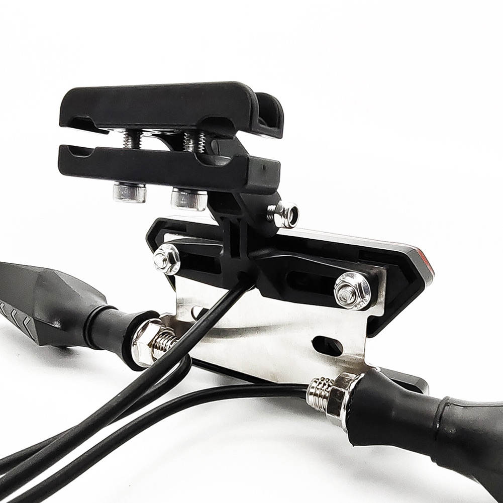 Giá Đỡ Đèn Pha Phía Sau Xe Đạp Điện Bằng Thép Không Gỉ