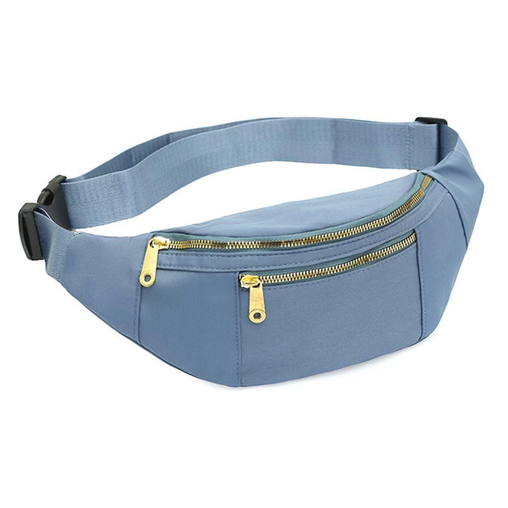 WONDER Túi Đeo Chéo Ngực Vải Oxford Màu Trơn Dễ Phối Đồ Thời Trang Cho Bạn Gái