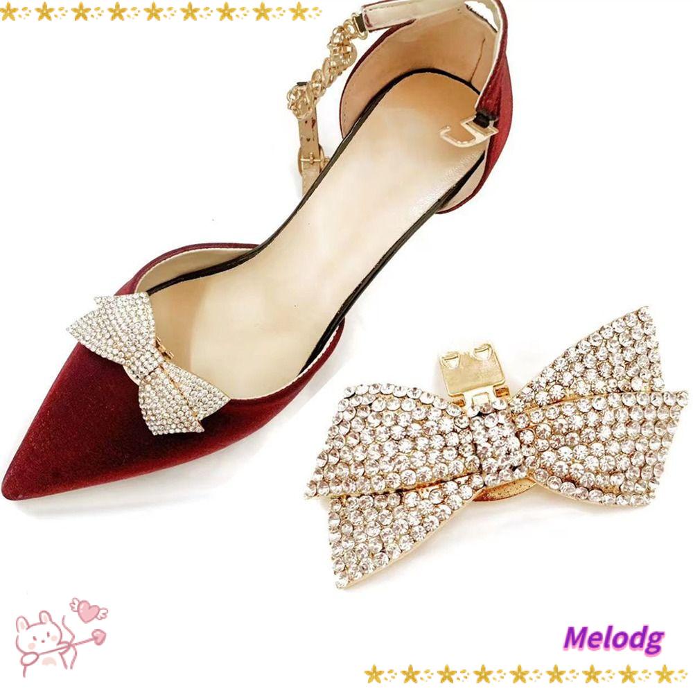 1 Khóa Kẹp Đính Đá Lấp Lánh Trang Trí Giày Cho Cô Dâu