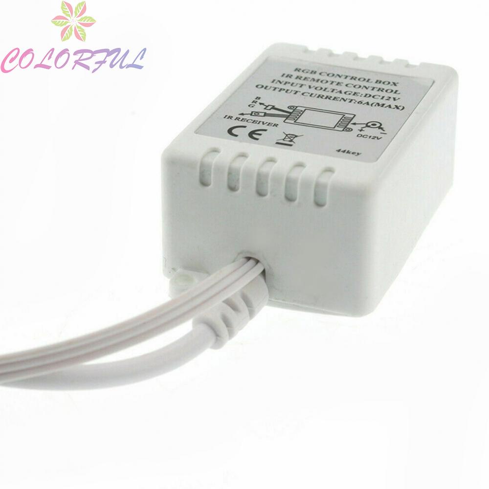 【COLORFUL】Remote Controller 44 Keys IR Energy Efficient RGB Control Box Strip Light