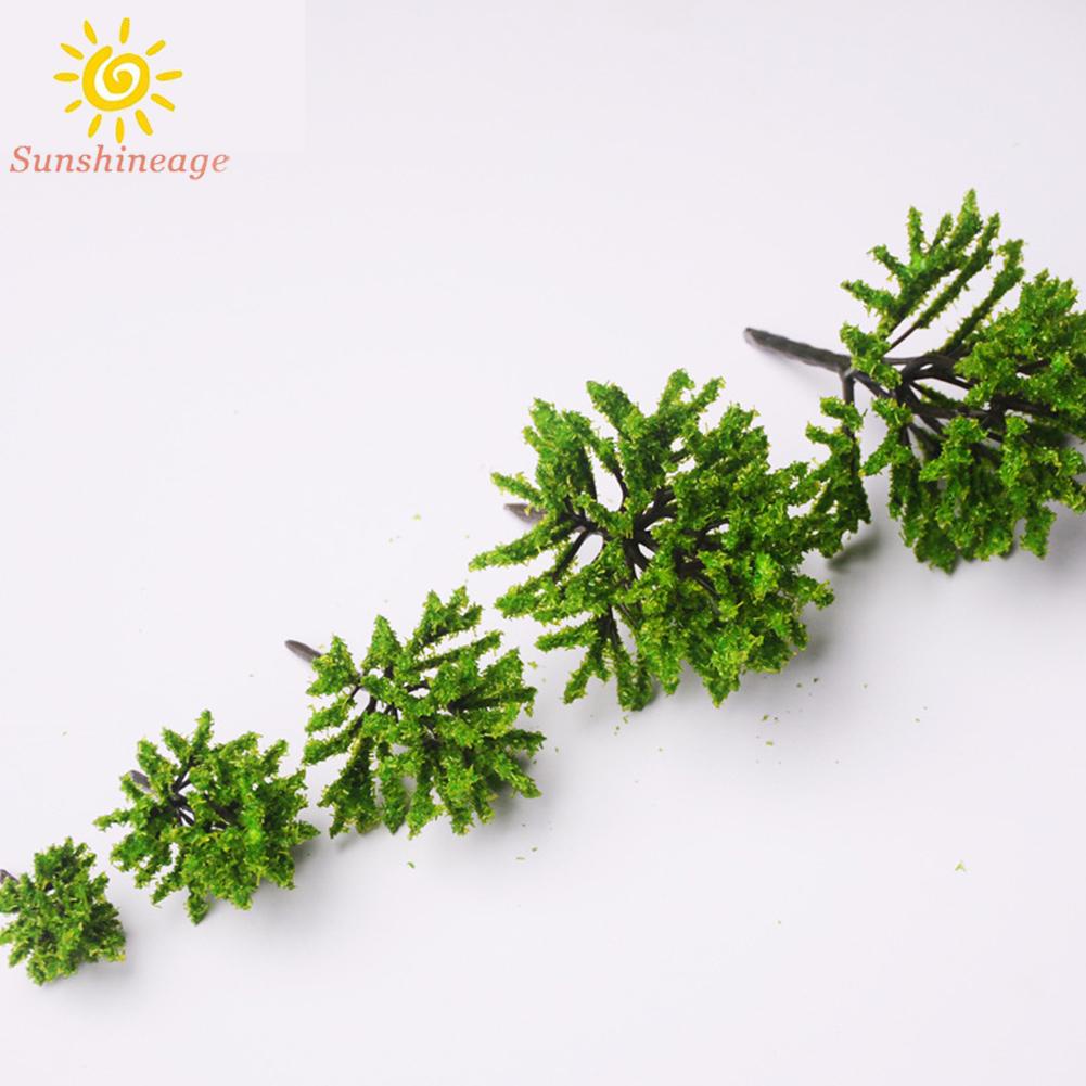 Mô Hình Cây Nhựa 4CM Dùng Trang Trí Độc Đáo